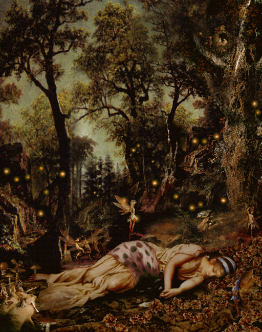 Faerie fary painting fantasy art