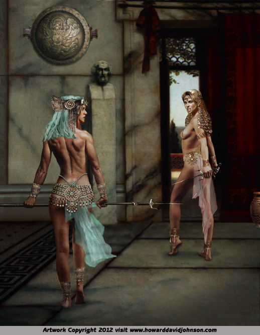 fantasy art amzano worriors