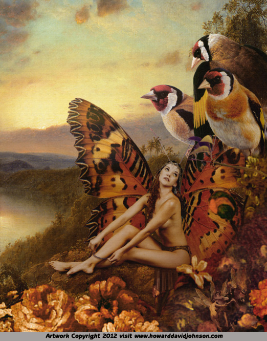 Faerie fary painting fantasy art