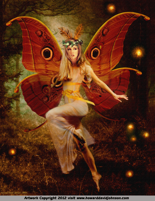 Faerie fary painting fantasy art