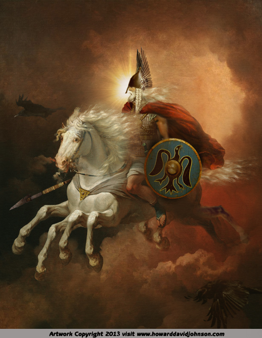 odin sleipniir norse myth legend fantasy art