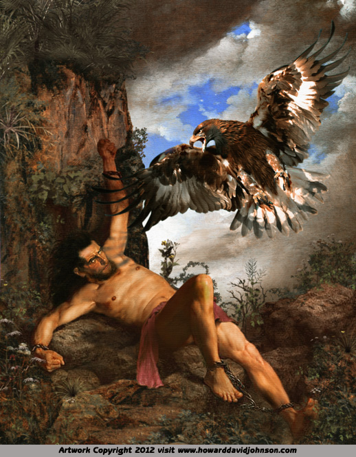 greek myth prometheus fine art