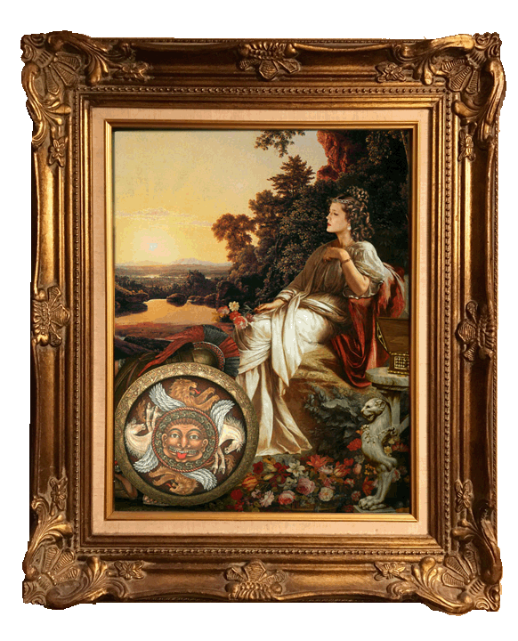 Helen of Troy greek mythology oil painting spartan woman neo classical pre-raphaelite realistic art