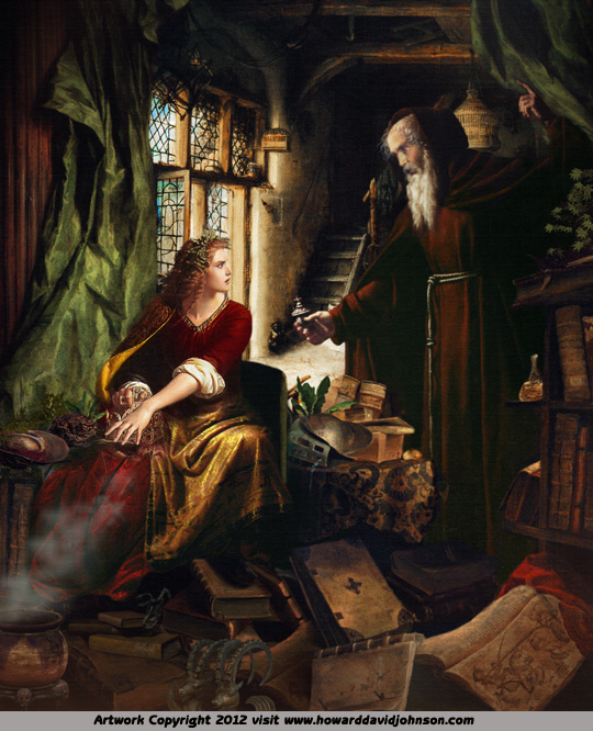 fantasy witch wizard arthur merlin