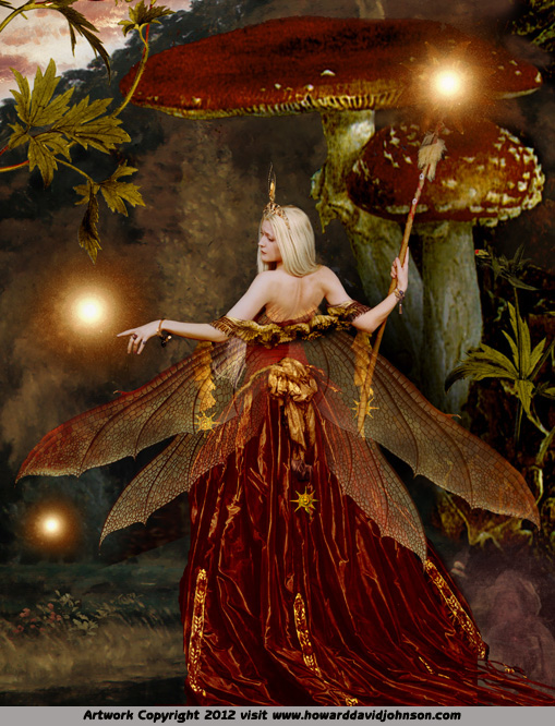 Faerie fary painting fantasy art