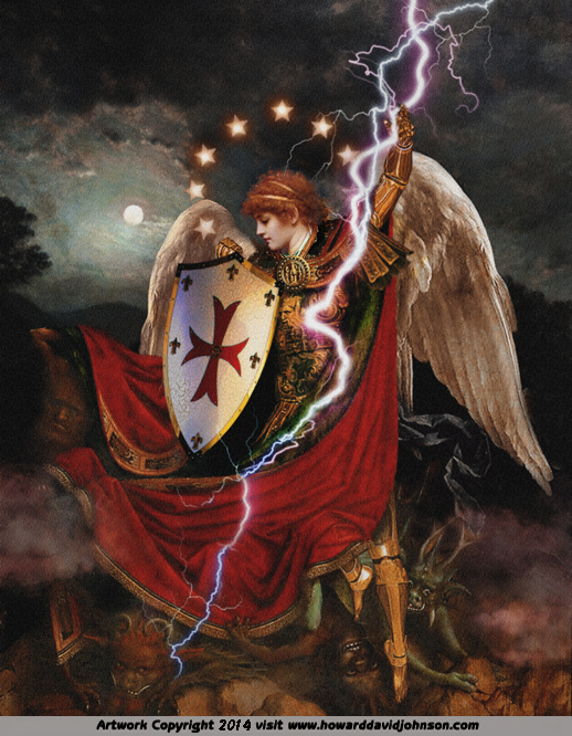 angel art barachiel Seraphim bible art biblical