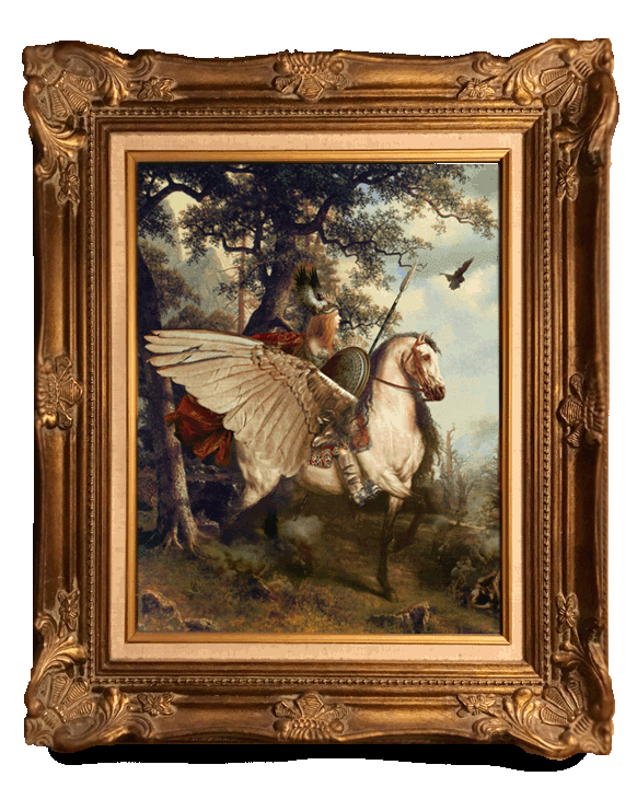 Valkyrie maiden Odin daughter Norse mythology oil painting Viking Scandinavian World Myth Heathen realistic art
